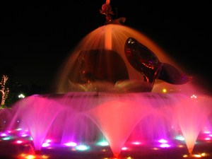 color fountain